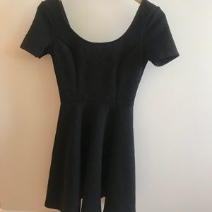 Black Short Sleeve Finn & Clover Dress, Size S